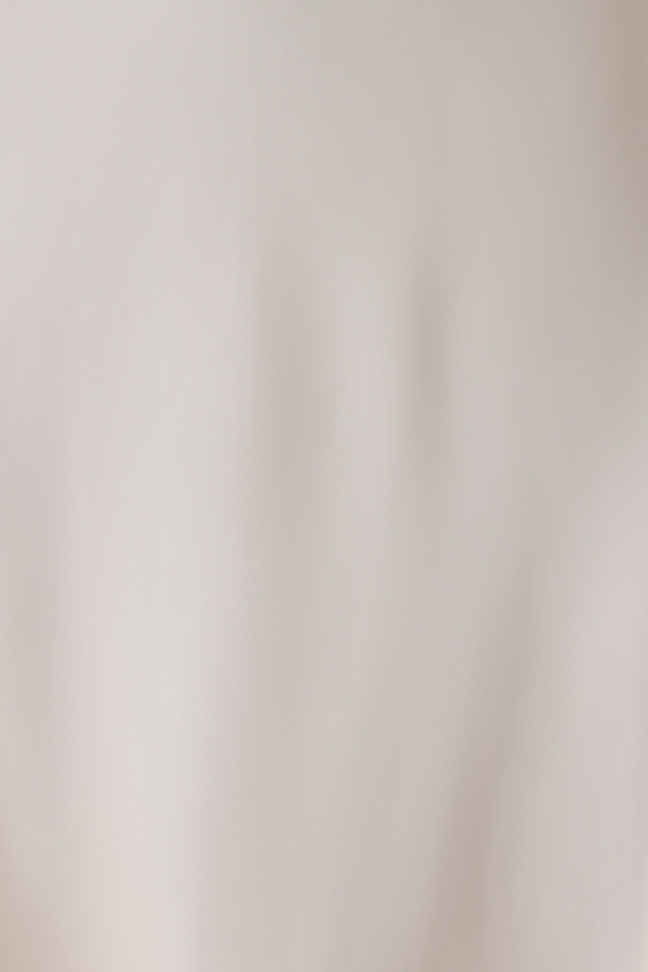 Coralie Asymmetric Satin Midi Skirt - Ivory